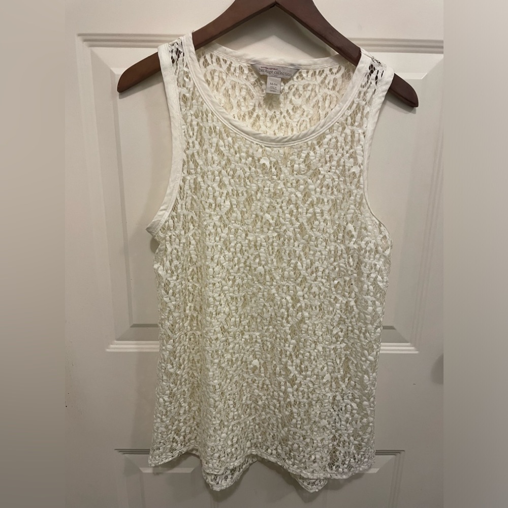 Banana Republic lace tank top